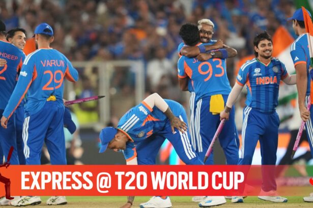 India win T20 World Cup trophy