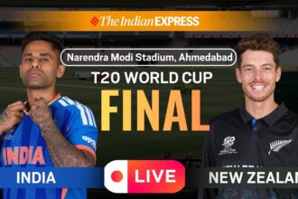 IND vs NZ T20 World Cup Final Live Cricket Score: India are co-hosts and defending champions at the current T20 World Cup