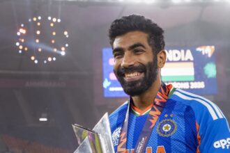 The T20 World Cup victory only furthers Bumrah's status as one of the greatest cricketers India has ever produced. (PTI Photo)