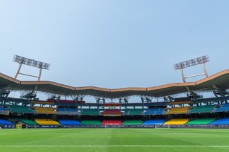 India last played at the Kaloor stadium when they faced Turkmenistan in the FIFA World Cup qualifier in March 2016. (AIFF Photo)