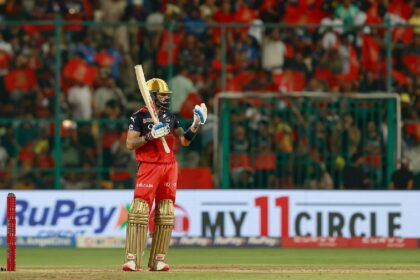 Royal Challengers Bengaluru's Virat Kohli during IPL match vs Chennai Super Kings at the M. Chinnaswamy Stadium, Bengaluru. (Sportzpics)