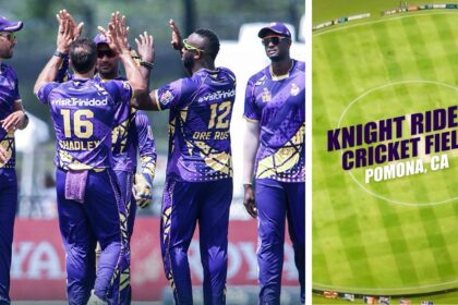 The Knight Riders Cricket Field, located at Fairplex in Pomona, California, will tap into the local fan base of Southern California. (PHOTO: Instagram)