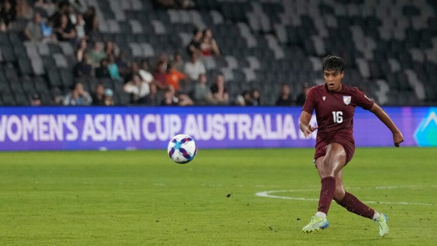 Manisha's friends back home called her Dinho, after Ronaldinho, for the way she played and the way she wore her hair. (AP Photo)