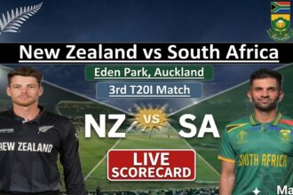 NZ vs SA 3rd T20I Live: Follow New Zealand vs South Africa 3rd T20I.