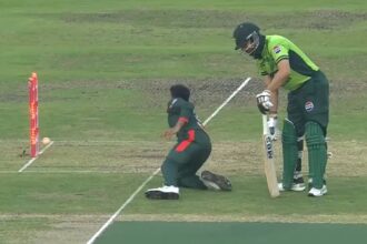 Mehidy Hasan Miraz Salman Ali Agha run out