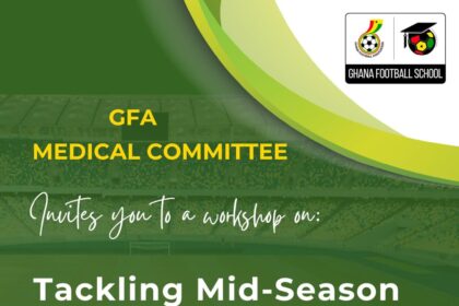 GFA Medical Committee to host mid-season medical refresher workshop on Wednesday March 18