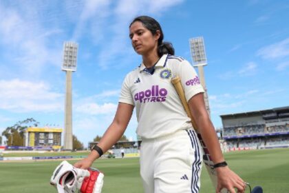 Pratika played an important role in helping India avoid an innings defeat in Australia this month, scoring a well-composed 63 runs from 137 balls in second-innings. (CREIMAS)