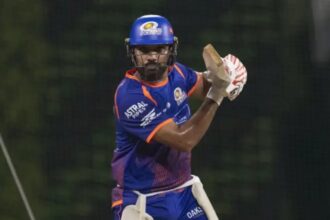 A fitter Rohit Sharma will play a bigger role in the field in IPL 2026, said coach Jayawardene. (MI)