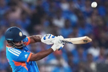 India head coach Gautam Gambhir, speaking on Star Sports after lifting the trophy, had mentioned getting to 300 in a match being one of the things they would like to do. (AP Photo)