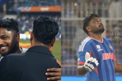 Samson had been earmarked as India’s first-choice opener and wicketkeeper back when they had announced the squad for the tournament in December (ICC screenshot/Express Photo)