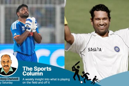 There are those who put out videos and pictures of old training sessions when their wards do well. Then there is Tendulkar, fiercely anonymous, like a doctor under oath maintaining confidentiality. (Express Photo)