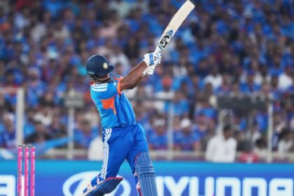 Anil Kumble likened Sanju Samson's T20 World Cup performances to Rohit Sharma and Virat Kohli. (AP Photo)