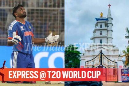 St Mary’s Church, a four-century-old church in Sanju Samson's hometown of Vizhinjam. (Express photo by Partha Paul & Sandip G)