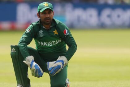 Former Pakistan captain Sarfaraz Ahmed announced his international retirement. (PHOTO: Reuters)