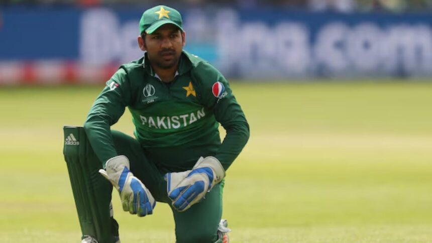 Former Pakistan captain Sarfaraz Ahmed announced his international retirement. (PHOTO: Reuters)
