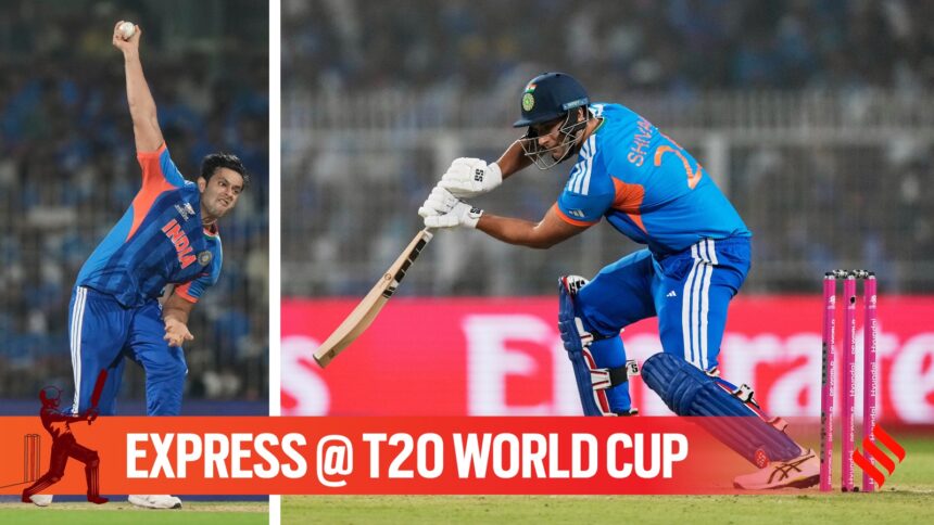 Indian all-rounder Shivam Dube in action during T20 World Cup 2026. (PHOTO: AP)