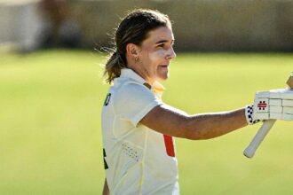 Annabel Sutherland India vs Australia Pink Ball test