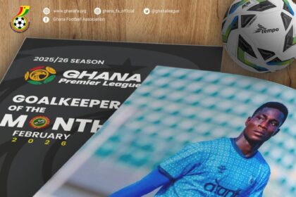 Emmanuel Kobi named February Goalkeeper of the month