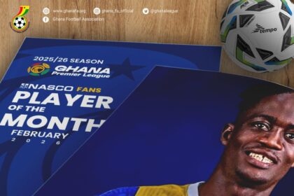 Hussein Issah named NASCO player of the month for February