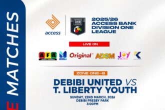 Three Access Bank Division One League matches to air on Matchday 23