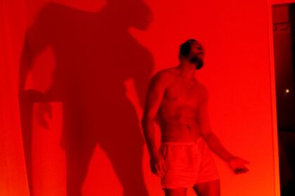 Alfie Whiteman took multiple self-portraits for the new exhibition called 'A Loan'.
