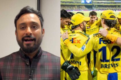 Ambati Rayudu and CSK team