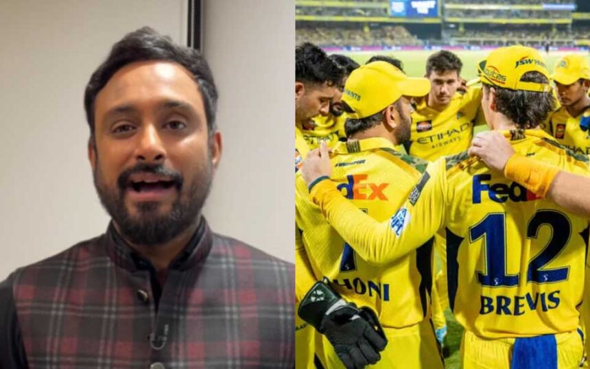 Ambati Rayudu and CSK team