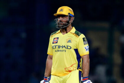 Why MS Dhoni not playing in RCB vs CSK?