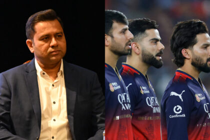Aakash Chopra and RCB team