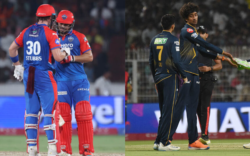 Delhi Capitals and Gujarat Titans
