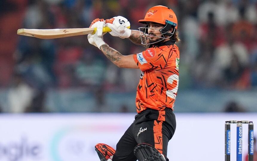 Ishan Kishan batting