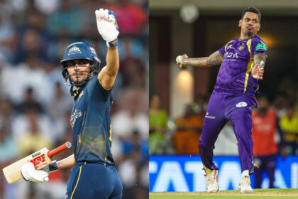 Gujarat Titans and Kolkata Knight Riders