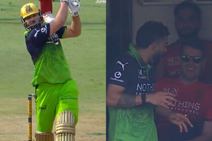 Tim David and Virat Kohli. (Source:JioHotstar)