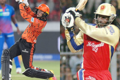 Abhishek Sharma and Chris Gayle