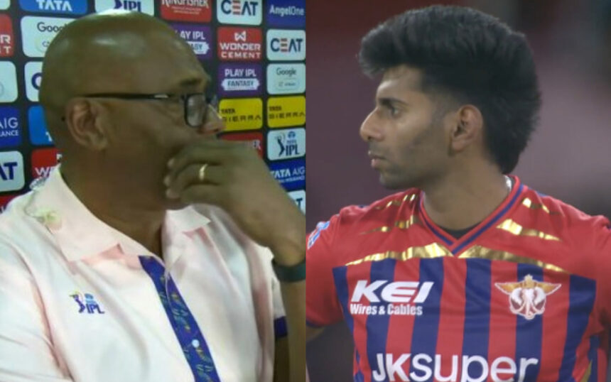 Ian Bishop and Mayank Yadav