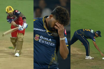 Virat Kohli and Mohammed Siraj