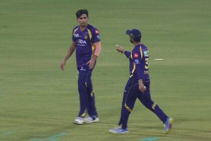 Karthik Tyagi and Ajinkya Rahane