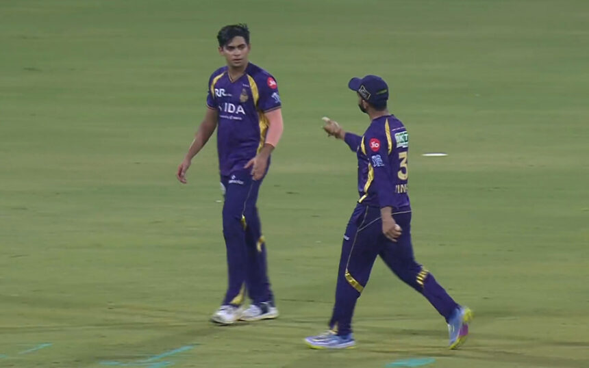 Karthik Tyagi and Ajinkya Rahane