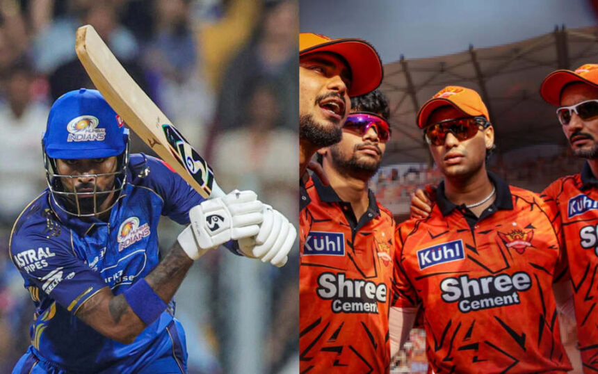 Mumbai Indians and Sunrisers Hyderabad