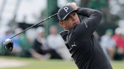 Golf - The Masters - Augusta National Golf Club, Augusta, Georgia, U.S. - April 7, 2026
Gary Woodland of the U.S. hits his tee shot on the 3rd hole during a practice round REUTERS/Mike Blake