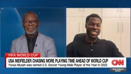 <p>The Atalanta and USMNT midfielder Yunus Musah is in the midst of a challenging season, not getting the minutes he would have hoped for at the Serie A side, ahead of a huge summer. The USMNT Young Player of the Year in 2022 – who could have represented four different nations – finds himself fighting for his place in the squad, with a World Cup looming, as he has been explaining to CNN Senior Sports analyst Darren Lewis. </p>