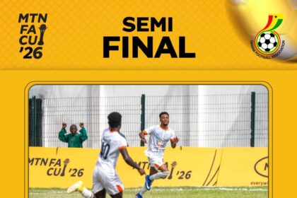 Nations FC storm into historic first MTN FA Cup Final after narrow win over Aduana