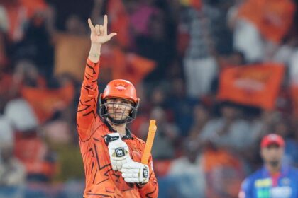 Abhishek Sharma has scored his ninth T20 century. (BCCI/Creimas Photo)