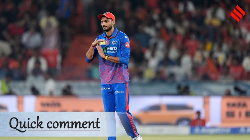 Axar himself and Kuldeep Yadav — two spinners most captains would hand full quotas without hesitation — bowled two overs each while Nitish Rana bowled his full quota of four. (BCCI/Creimas Photo)