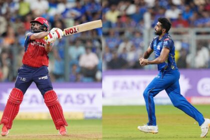 Prabhsimran singh jasprit Bumrah IPL