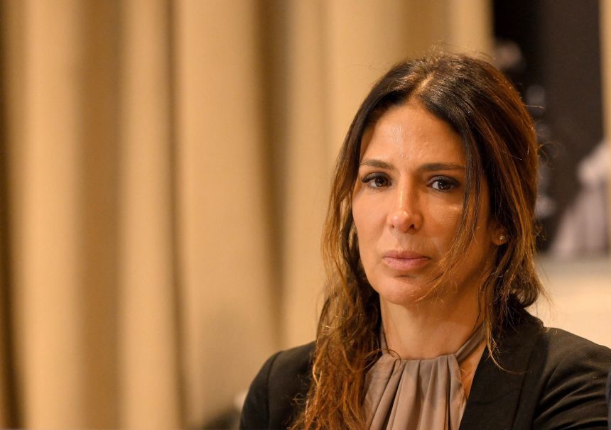 Judge Julieta Makintach at her impeachment trial at the annex of the Provincial Senate in La Plata on November 6, 2025.