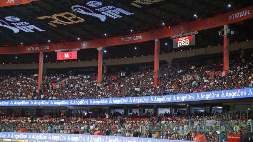 The song, originally composed by musician Gana Appu, has a history and often gets mentioned during CSK-RCB games and on social media. (BCCI/Creimas Photo)