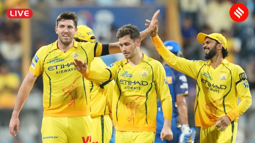IPL 2026 CSK vs GT Live cricket score: Chennai fans might have to wait another game before MS Dhoni returns to the side. (Photo: AP)