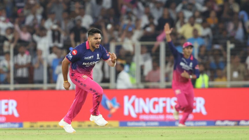 Tushar Deshpande Rajasthan royals vs Gujarat Titans IPL