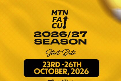 2026/27 MTN FA Cup set for October kick-off, grand Finale slated for June 2027